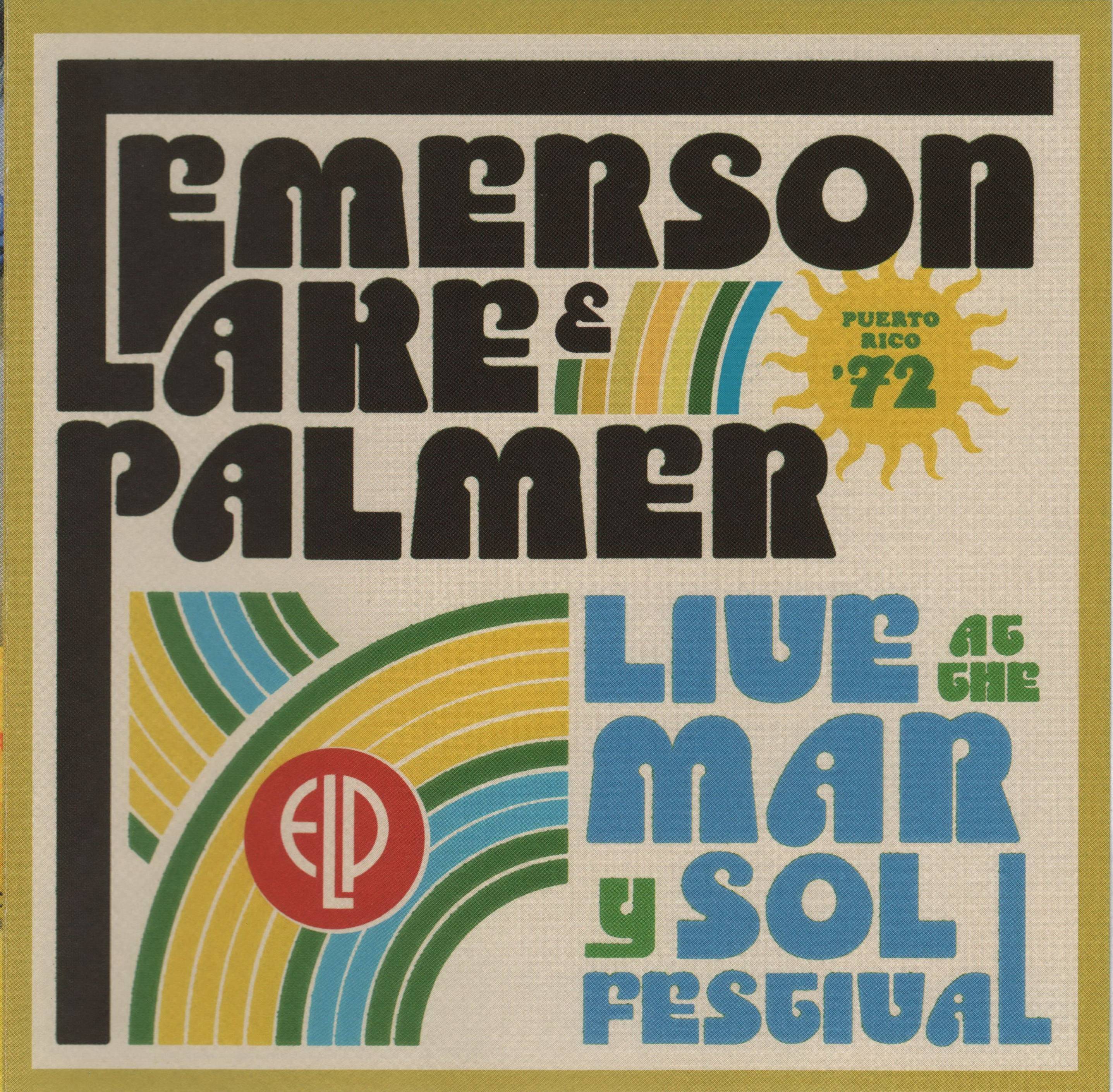 Emerson, Lake and Palmer Live At The Mar Y Sol Festival 1972 : Front